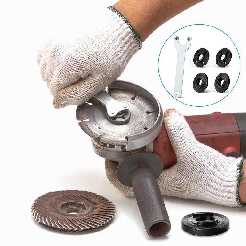 Angle Grinder Spanner Wrench Flange Nut - 1PC 140mm Angle