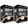 PAIR 26" x 1-3/8" Baldwins Cycle/Bike Inner Tubes Presta/French Type
