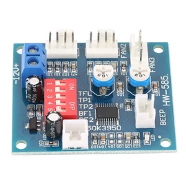 PWM Fan Speed Controller, Fan Temperature Control Fan Speed Controller DC Pwm Fan controller 4 Wire Thermostat Governor Module for PC(12V)