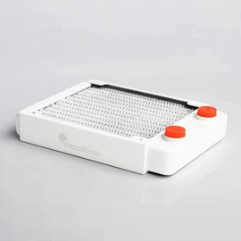 FreezeMod 120mm White G1/4" Threads Pure Copper Radiator 27mm Thick TSRP-WP120