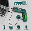 NEU MASTER Cordless Screwdriver, 4V Electric Screwdriver Rechargeable Power Screwdriver