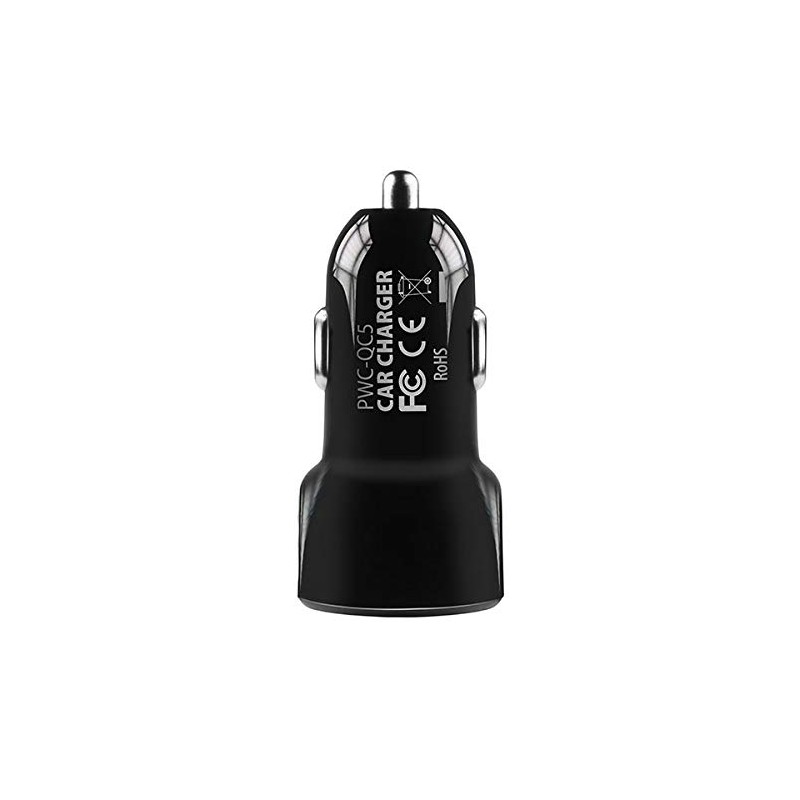 AXAGON PWC-QC5 Dual Car Charger 12-24V / 2X Port QC3.0/FCP
