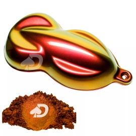 Didspade Molotov SuperShift® Pearl 1g | Chameleon Pigment ColorShift Red Orange Gold