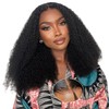 Oxeyegirl 20 Inch Afro Kinky Curly 9x6 Human Hair Wig