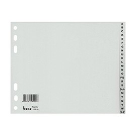 Bene – Separating Element – 24 Pieces – Preprinted A-Z – A4 – 20 sheets