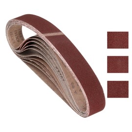 Kozelo 12 Pcs Sanding Belts 1 x 42 Inch 80/120/150 Grit Aluminum Oxide Abrasive Sandpaper for Belt Sander Metal Grinding Wood Working Weld Rust Removal