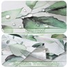 SASTYBALE Summer Tablecloth, Spring Rectangle Table Cloth Eucalyptus Leaves Table