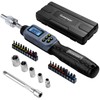 GROWNEER Upgraded Digital Torque Screwdriver, 3.5-70.8 In-lbs/0.4-8 Nm, 1/4'' Drive