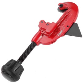 Sharp-tec 3-30mm Pipe Cutter, Adjustable Tube Cutter with Aluminum Alloy Body, Copper Pipe Cutting Tool for Plumbing with Blade for deburring