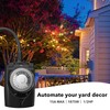 HBN Outlet Timer, 24 Hour Mechanical Outdoor Timer for Pool