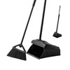 Eyliden Commercial Angle Broom and Dustpan Combo, with Long Handle,