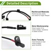 HOPESPANNER ABS Wheel Speed Sensor Front Right ABS Sensor Anti-lock