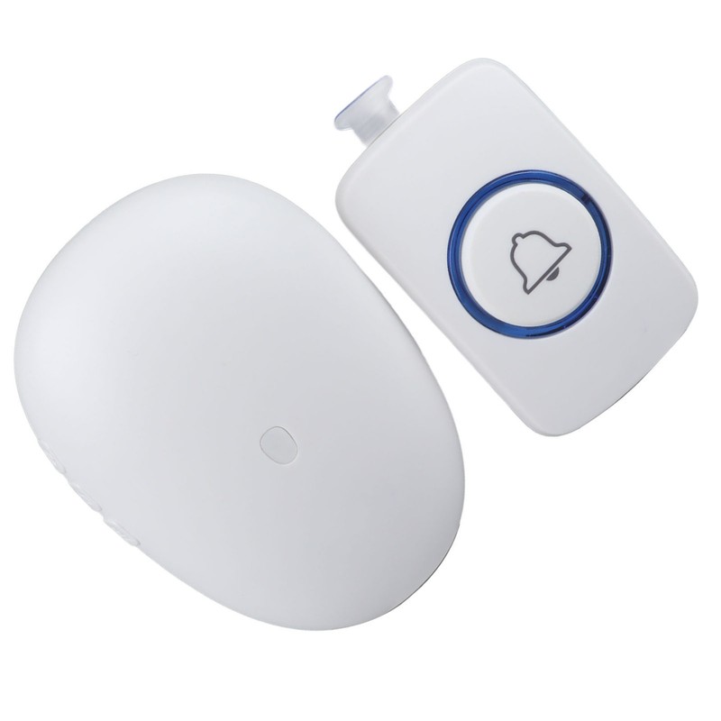 Wireless Doorbell Colorful Flashing Light 57 Ringtone Adjustable Volume for