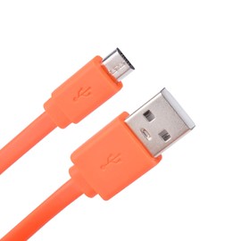 Toxaoii Charging Cable Compatible with SteelSeries Arctis 7 (2019 Edition), Arctis 7P, Arctis 9 Arctis 9X, Arctis 3, Arctis 1, Arctis Pro Gaming Headsets (Orange, 1m)