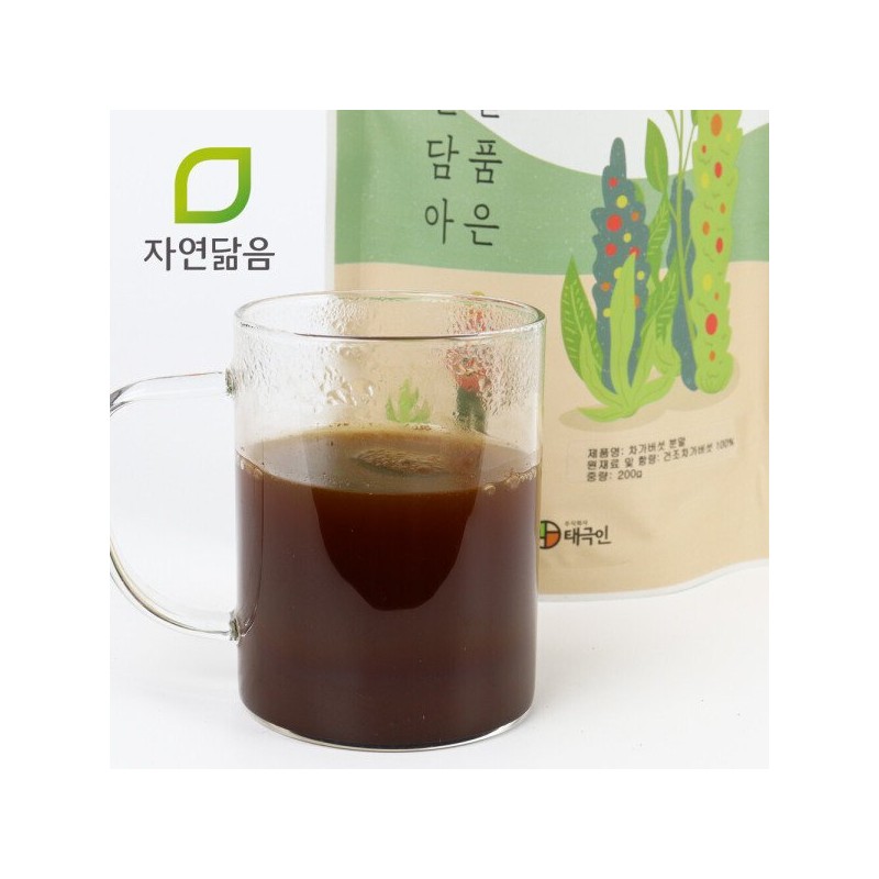 순수 생 차가버섯 분말 가루 200g Pure Chaga Mushroom Powder