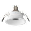 Astro Minima Slimline Round Adjustable Fire-Rated Indoor Downlight (Matt White),