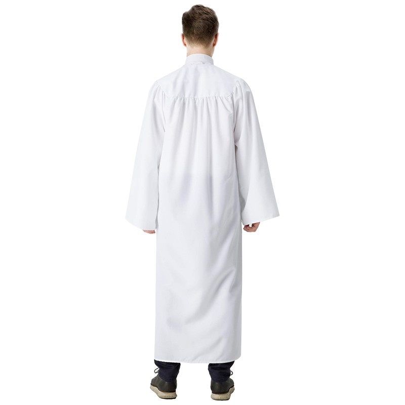 Ivyrobes Unisex Adults Matte Choir Robe XX-Large White 57