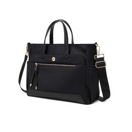 Allviper Women Messenger Bag Female Cross-lady Large Capacity Handbag Business Briefcase Stylish Toto Bag Black