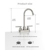 APPASO Bar Sink Faucet 4 Inch Centerset, 2 Handle Bath