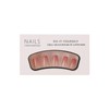 SEMTIM Nail Tips, 24 Pieces, Medium Short, Round False Nails,