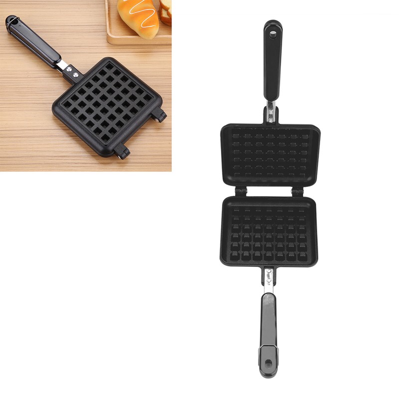 Household Kitchen Gas NOn Stick Waffle Maker Pan Mould Mold