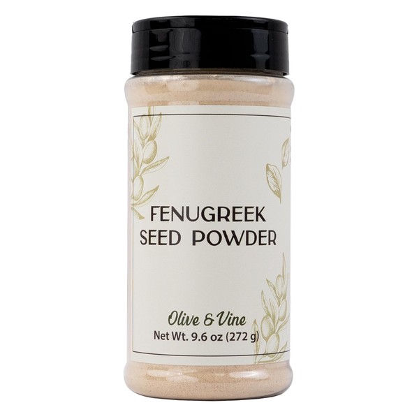 Olive & Vine Fenugreek Seed Powder, Earthy & Nutty Flavor,