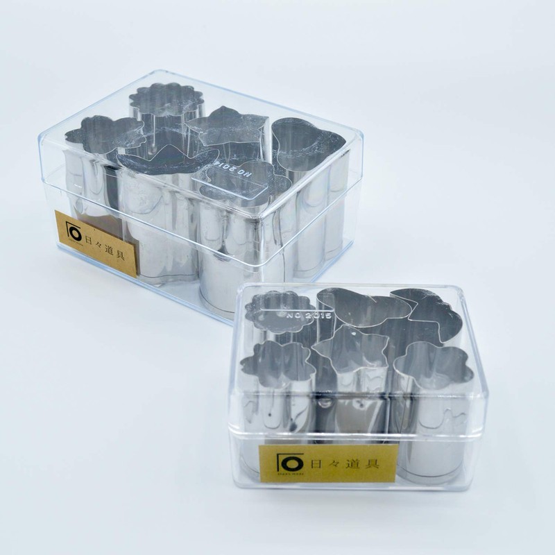 Nichinichi Tools Vegetable Cutter, 6 Pieces, Case Included, Large, Stainless