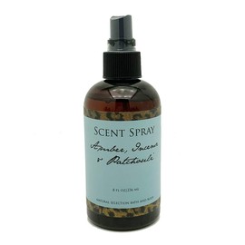 8 oz All Over Scent Spray - Amber, Incense & Patchouli