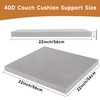 22"×22" Couch Cushion Support for Sagging Seat, 2-Pack 40D Square