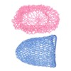 WOFASHPURET 2pcs Mesh Crochet Hair Net,Knit Women Hairnet Snoods Cover