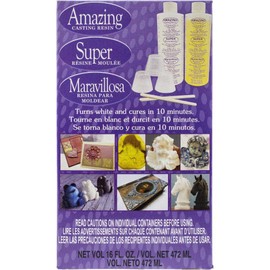 Amazing Casting Resin Easy to Cast Resin, Turns White When Dry for Painting and Dying, Resin Mixing Kit