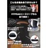 FITPEAK ニースリーブ 筋トレ 【全米NSCA-CPT認定トレーナー推薦】ニーラップ ニーサポーター 膝サポーター ウェイトリフティング スクワット 厚さ7mm 人間工学に基づくデザイン