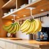 CAPHONT Under Cabinet Banana Hanger, Metal Folding Banana Hanger to
