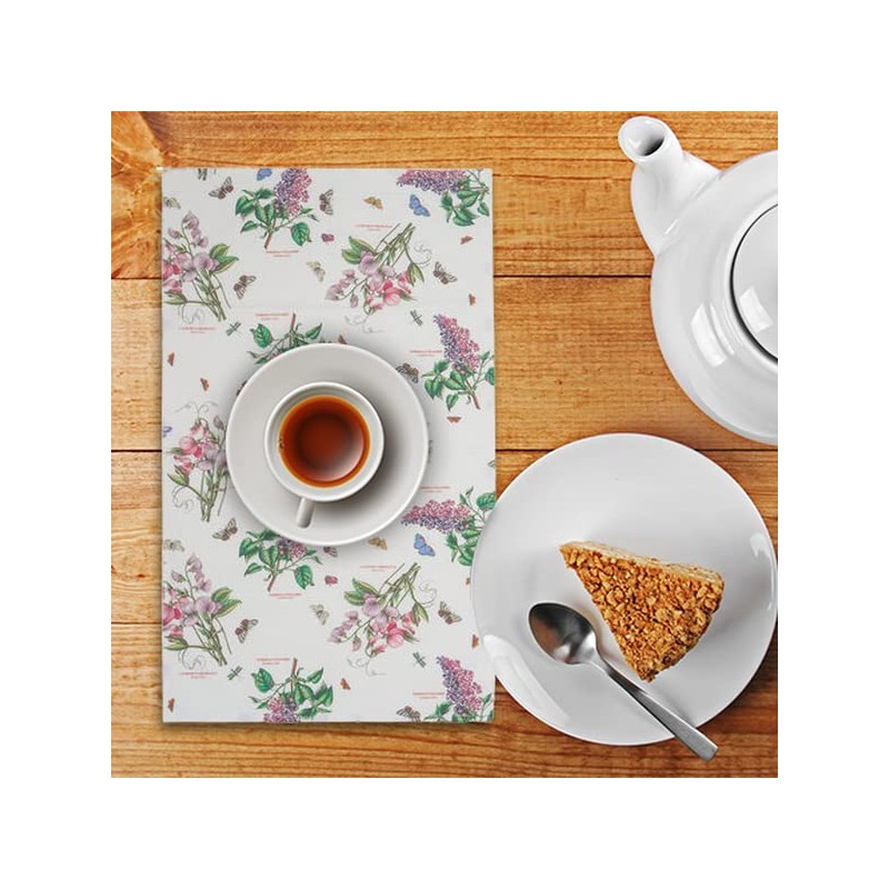 Portmeirion Home & Gifts Tea Towel, Cotton, Multi-Colour, 74 x