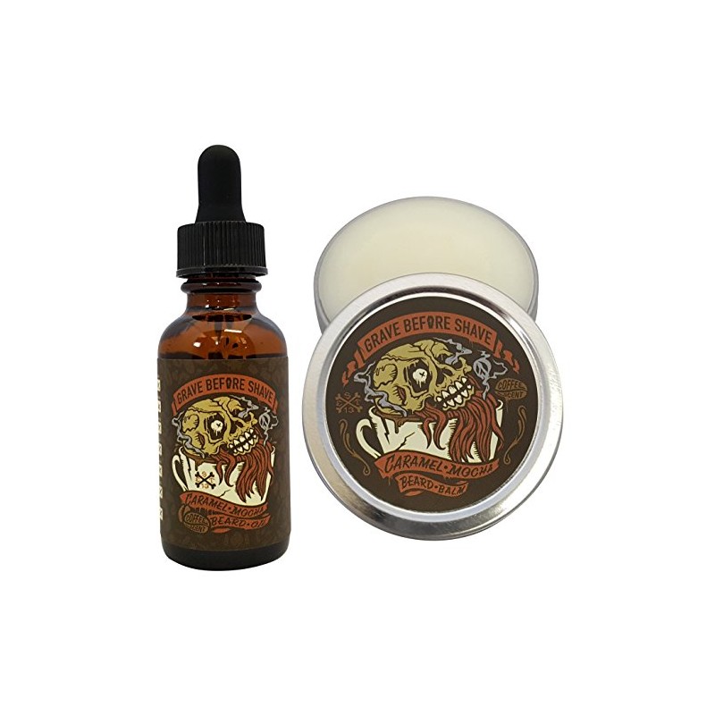 GRAVE BEFORE SHAVE CARAMEL MOCHA BEARD PACK (Caramel Mocha Coffee