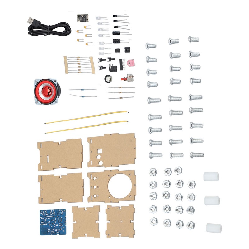 DIY Bluetooth Speaker Kit Electronic Sound Home Stereo Project Kit