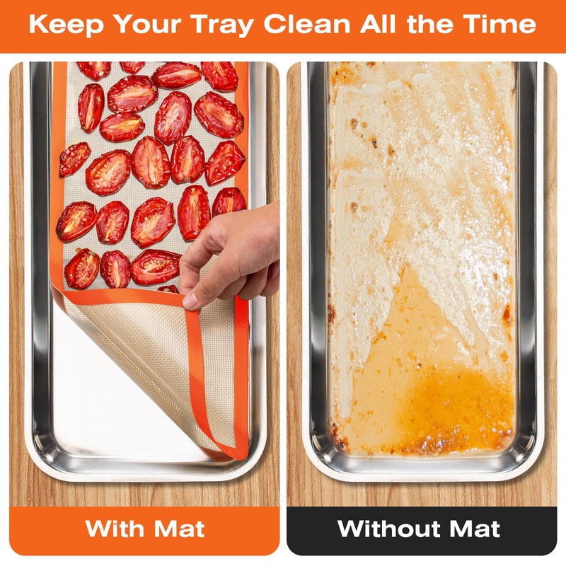 5 pcs Silicone Baking Mats For Harvest Right Freeze Dryer