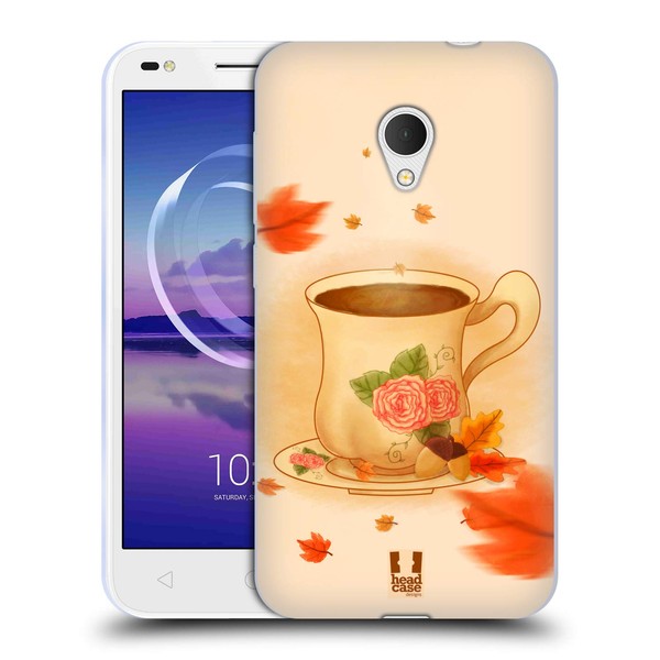 Head Case Designs Cup Of Tea Autumn Soft Gel Case
