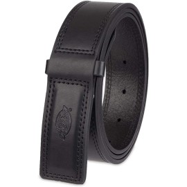Dickies Men's 35MM Wide Leather Covered Buckle Mechanics And Movers Belt - Large (38-40)