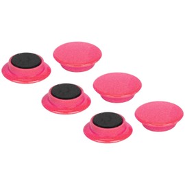 E – Value Color Magnetic Inside Diameter 30 mm, 6 Pieces, 50-Pack Red EMT – 06RE