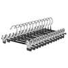Trouser Hangers - 8 Pack Skirt Hangers with Adjustable Non