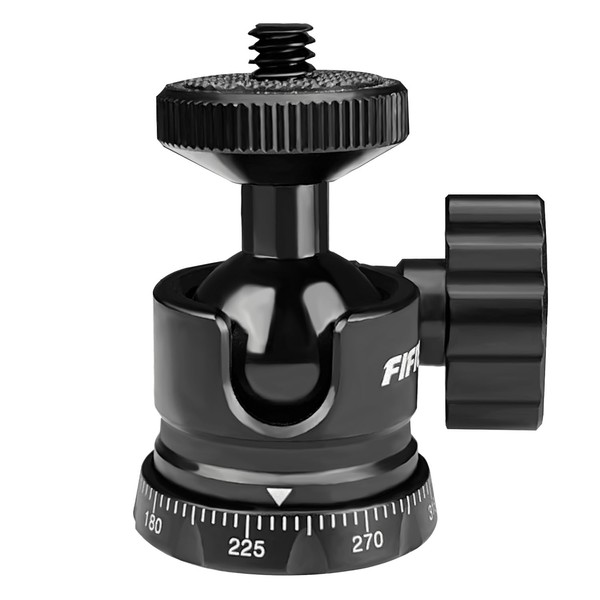 FIFIELD Universal 1/4 Screw Hot Shoe Mount Adapter Metal Tripod