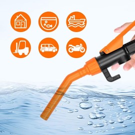 Portable Power Battery Pump, 2025 Upgrade Portable Fuel Transfer Pump Battery Operated Electric Siphon Pump for gasoline,Portable Battery Pump for Gas Fuel Diesel Water Transfer