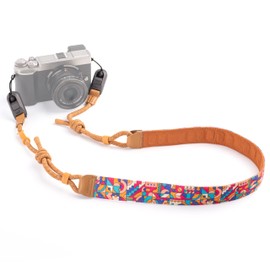 PGYTECH Artistic Style Camera Shoulder Strap Air Camera Straps Quick Release Leather Like with Braided Ropes for Compact Cameras and Mirrorless Cameras, Modern Art