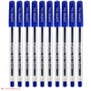 ZOFAX Trio Ballpoint Pens, BLUE, 1.0mm Medium Point, Pack of