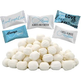 Always & Forever Buttermints, Mint Candies, After Dinner Mints, Butter Mint Candy, Fat-Free, Kosher OU-D, Individually Wrapped (110 Pieces)