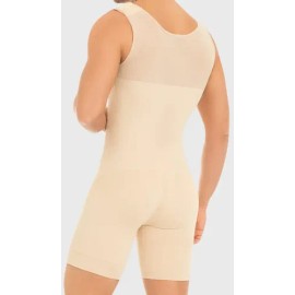 Faja Media Pierna Para Hombre Con Control de Abdomen M&D Beige