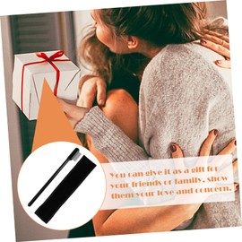 minkissy 1 Set Eyelash Comb Eyelash Beauty Comb Trimming Brush Comb Shaper Cosmetics Tool Makeup Eye Brow Brush Eyelash Spoolie Eyebrow Brush Eyebrow Shaping Tool Wooden Handle Black