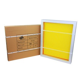 20 x 24 Inch Pre-Stretched Aluminum Silk Screen Printing Frames with 305 Yellow Mesh (2 Pack Screens)