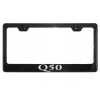 MVP Carbon Fiber License Plate Frame For Q50